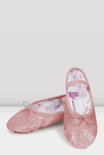 Load image into Gallery viewer, Girls Glitterdust Ballet Shoes S0225GG (B) Medium Width
