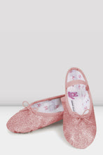 Load image into Gallery viewer, Girls Glitterdust Ballet Shoes S0225GG (C) wide width
