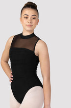 Load image into Gallery viewer, Bloch Fenella Rouched Bodice Mock Neck Leotard
