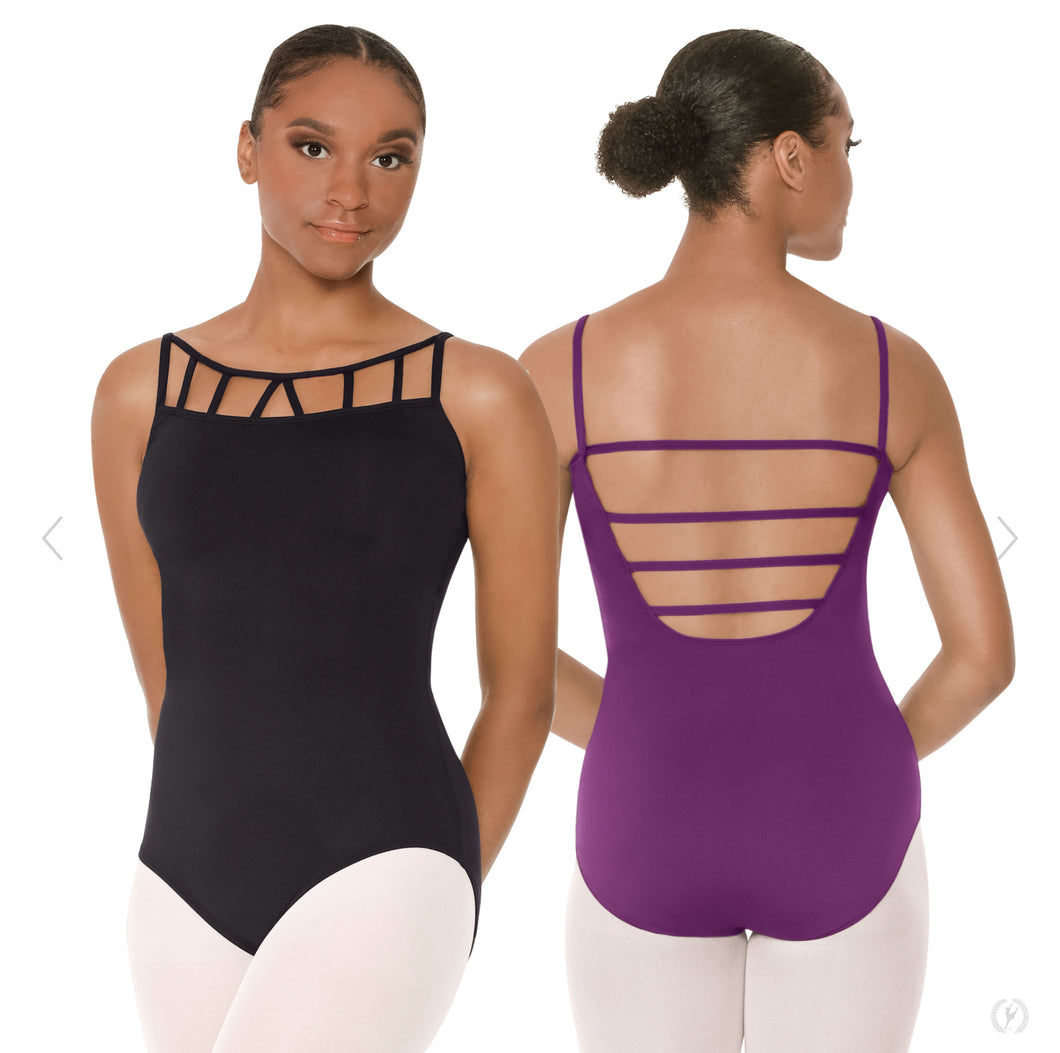 44485 - Eurotard Womens Lattice Front Leotard