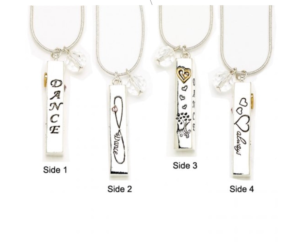 2777 Dance Bar Necklace