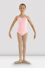 Load image into Gallery viewer, Heart Mesh Back Tank Leo- Candy Pink
