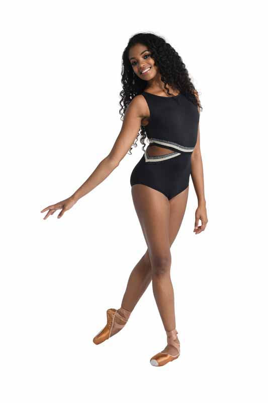 LUREX TRIM LEOTARD