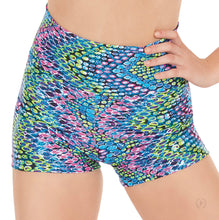 Load image into Gallery viewer, 54888 - Eurotard Womens Dizzy Dots Metallic Foil High Waist Booty Shorts
