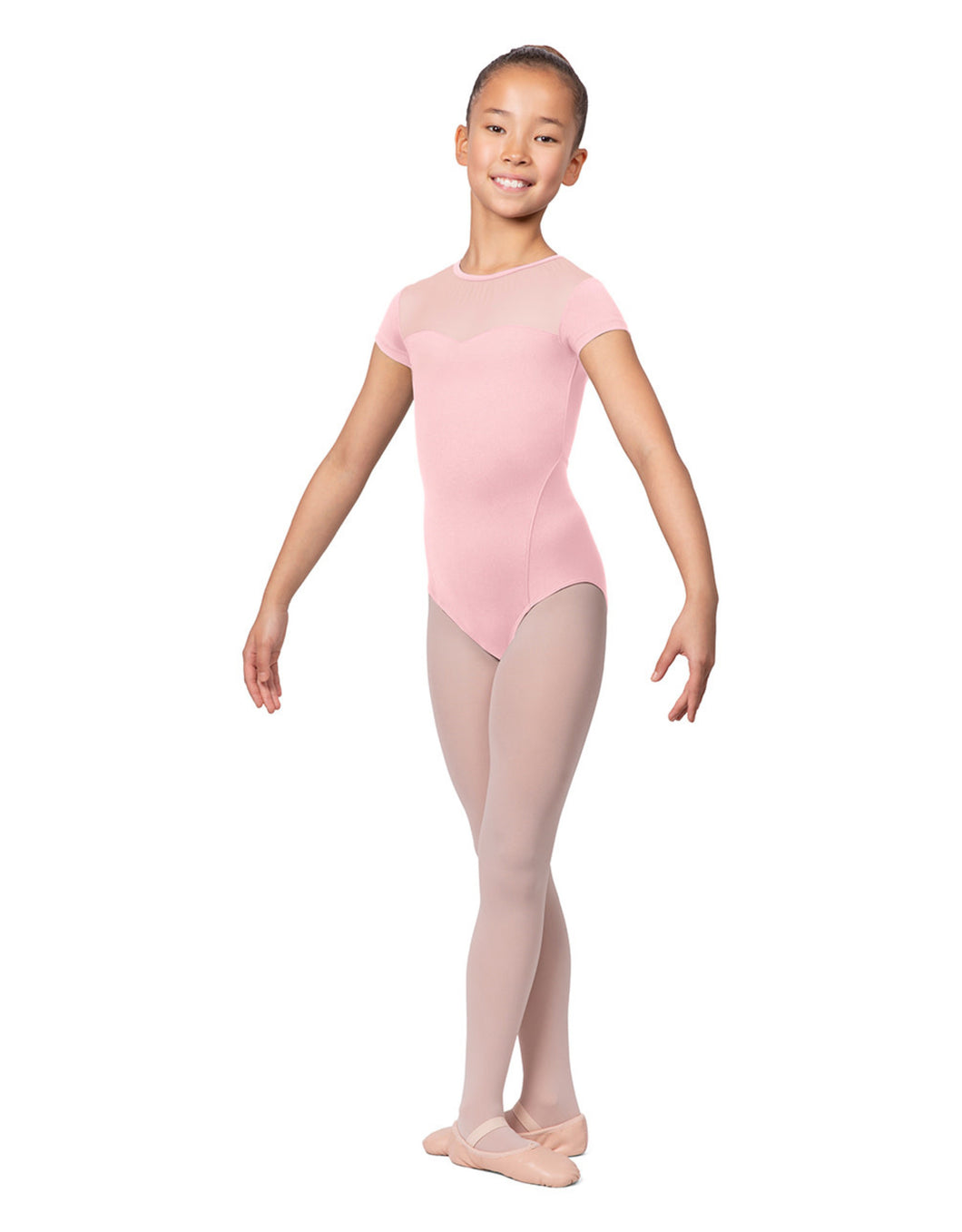 High Neck Open Back Leotard (CL9642B)