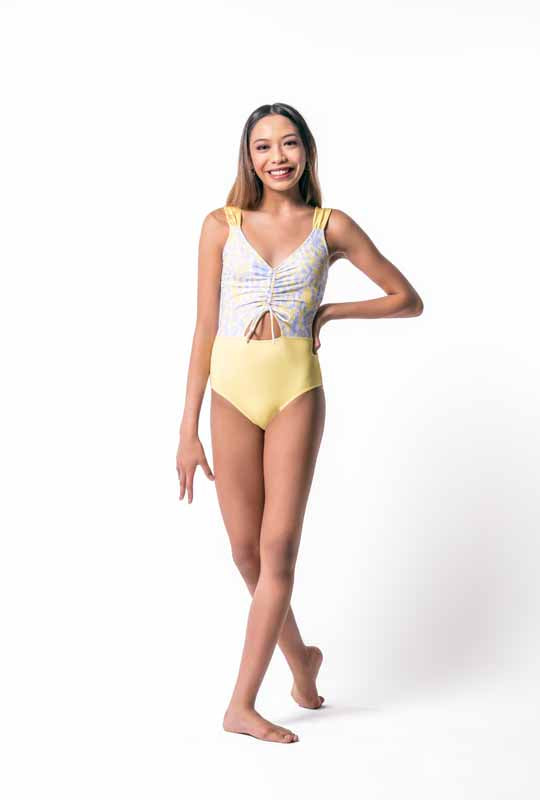 21118A - ADULT YELLOW LEOPARD LEOTARD