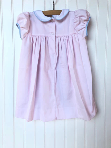 Lulu Bebe Pink Princess Castle Ruffle Dress Lulu Bebe Pink Princess Castle Ruffle Dress