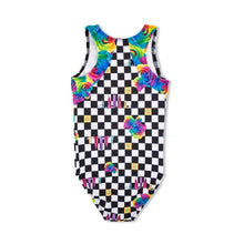 Load image into Gallery viewer, GP Loves New York Check Leotard
