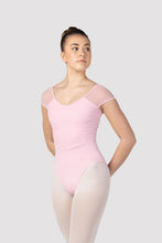 Load image into Gallery viewer, Bloch Flavia Rouched Bodice Cap Sleeve Leotard
