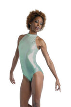 Load image into Gallery viewer, PEARLESCENT DIP-DYE MOCK NECK LEOTARD- CHILD
