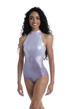 Load image into Gallery viewer, PEARLESCENT DIP-DYE MOCK NECK LEOTARD- CHILD
