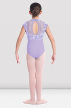 Load image into Gallery viewer, Girls Mirella Jardin Mock Neck Leotard
