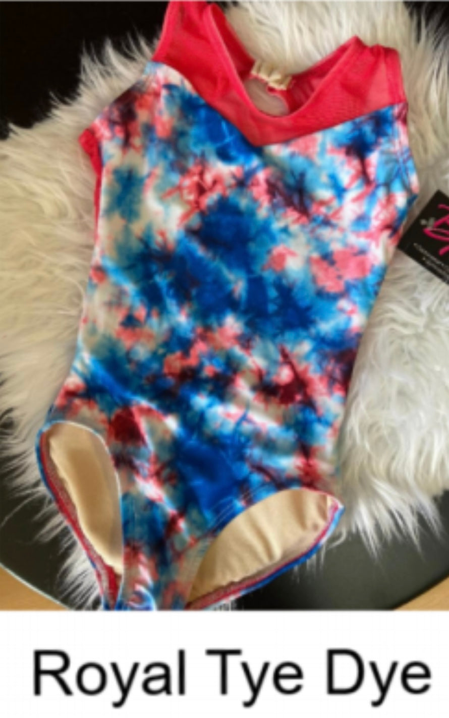 73325 SUNNY LEO-BLUE TIE DYE -CHILD SIZE