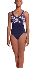 Load image into Gallery viewer, Ladies Mirella Jardin V Neck Tank Leotard
