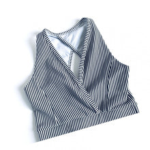 Load image into Gallery viewer, HONEYCUT-SEA STRIPE TOP
