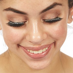 2482 Rhinestone Eyelashes w/ Glue