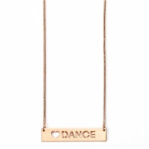 2772 Rose Gold Dance Necklace