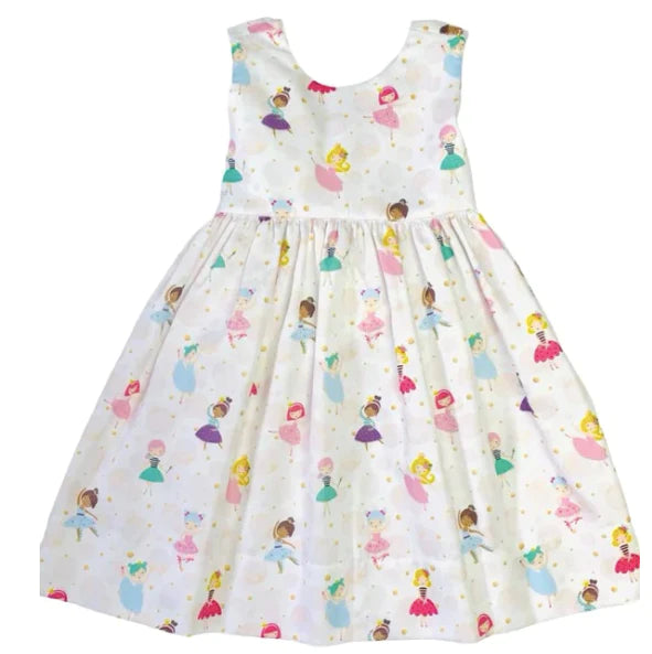 Lulu Bebe - SS23 - Sara Ballerina Dress w/ Knot on Back