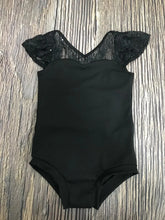 Load image into Gallery viewer, Onyx Sweetheart Lace Leo
