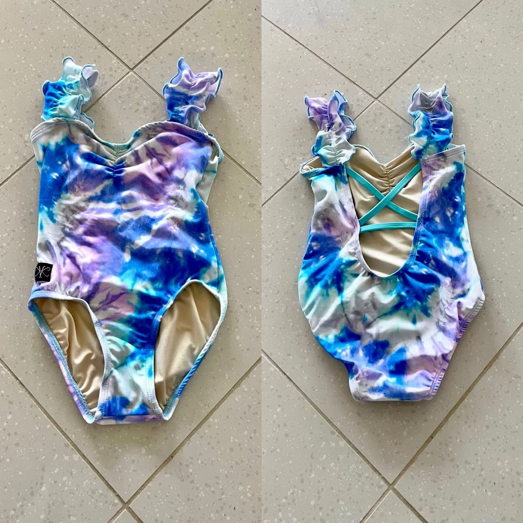 Kandi Kouture Tie Dye leotard