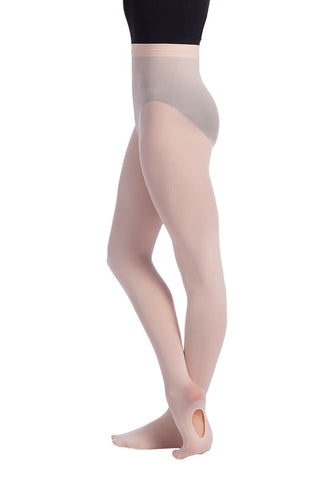 Euroskins Womens Footless Shimmer Tights with Soft Knit Waistband